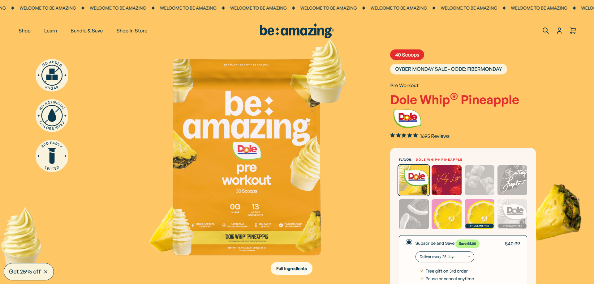 BEAM Be amazing coupons